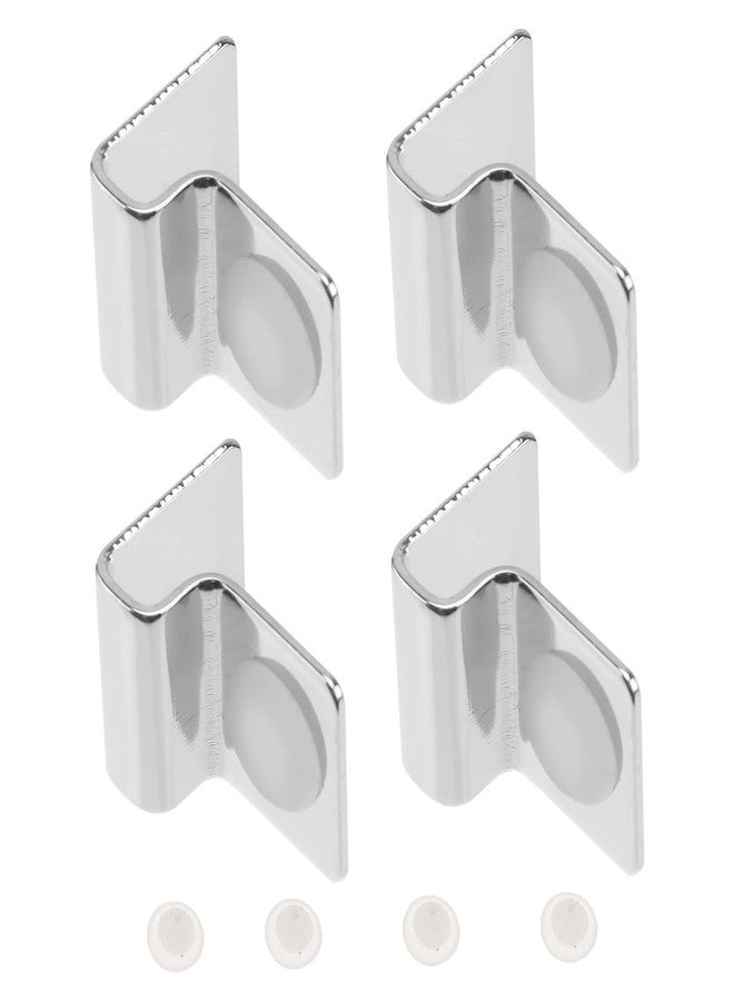 BUGUUYO Stainless Steel Fish Tank Cover Brackets 4Pcs Aquarium Lid Clips Secure Support for Glass Aquarium Lid Easy Installation Fish Tank Accessories - Image 1